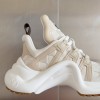 2025SSルイヴィトンスニーカー-レースアップ女着2412DSJ400-LU2751