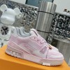 新作入荷靴ルイヴィトンスニーカーレースアップ男女兼着2412DSJ420-LU096
