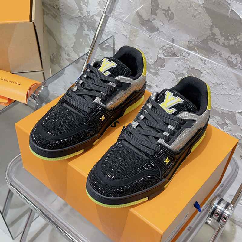 新作入荷靴ルイヴィトンスニーカーレースアップ男女兼着2412DSJ530-LU167