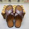 2025新作ルイヴィトン靴夏着サンダル-ミュール男着2504SLJ160-LUX-074