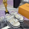 2025新作ルイヴィトン靴夏着サンダル-ミュール女着2504SLJ220-LUX-143