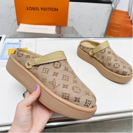 2025SSルイヴィトンサンダルミュール女着2505DSJ240-LU2866