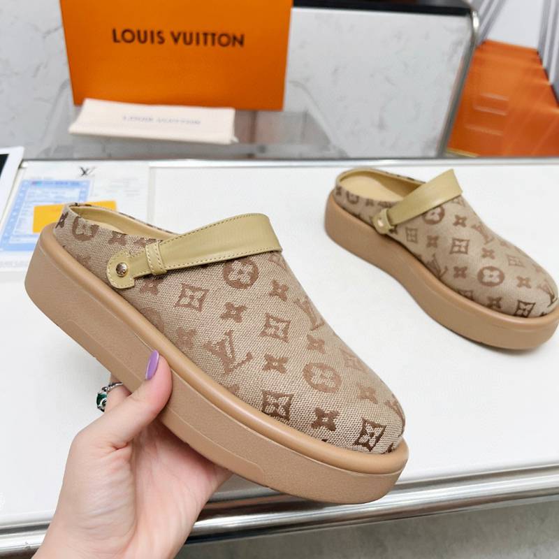 2025SSルイヴィトンサンダルミュール女着2505DSJ240-LU2866