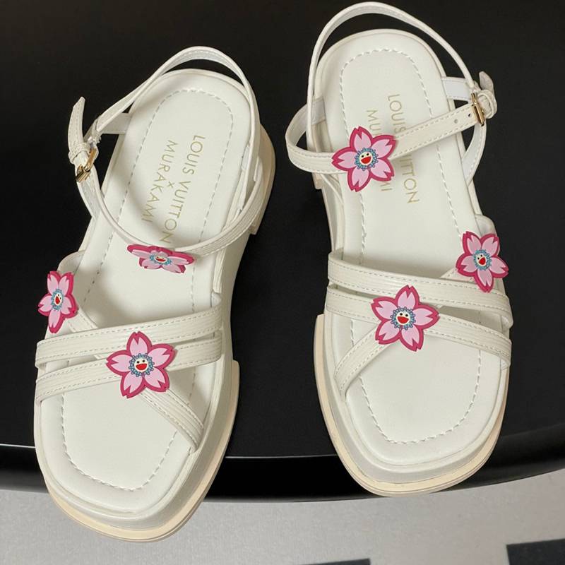 2025SSルイヴィトンサンダルミュール女着2505DSJ340-LU2878