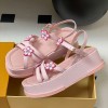 2025SSルイヴィトンサンダルミュール女着2505DSJ340-LU2879
