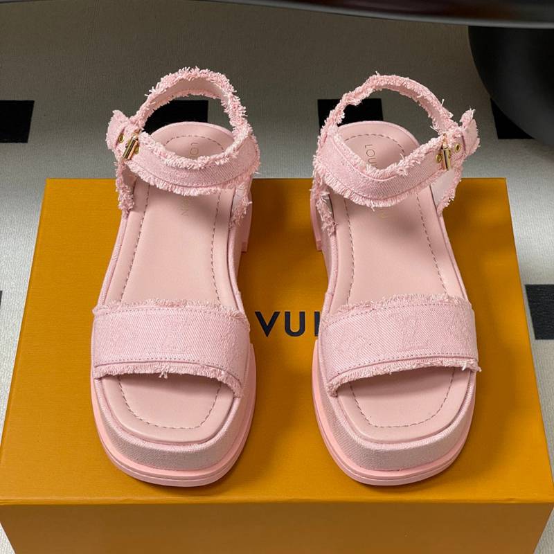 2025SSルイヴィトンサンダルミュール女着2505DSJ340-LU2883