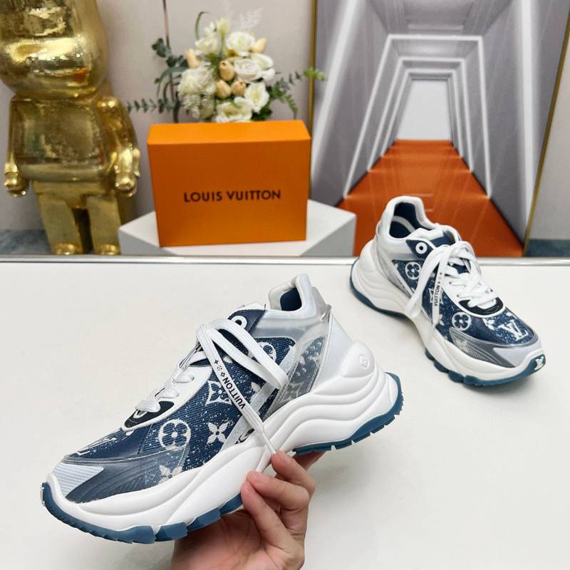 2025SSルイヴィトンスニーカー-レースアップ女着2505DSJ360-LU2801