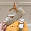 2025SSルイヴィトン厚底サンダルシューズ女着2505DSJ360-LU2933