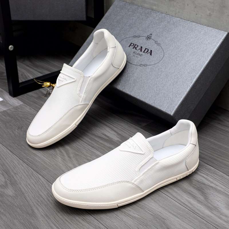2025SS新品靴プラダローファー-フラットシューズ男着2506DSJ230-PR0852