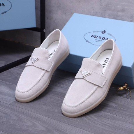 2025SS新品靴プラダローファー-フラットシューズ男着2506DSJ240-PR0858