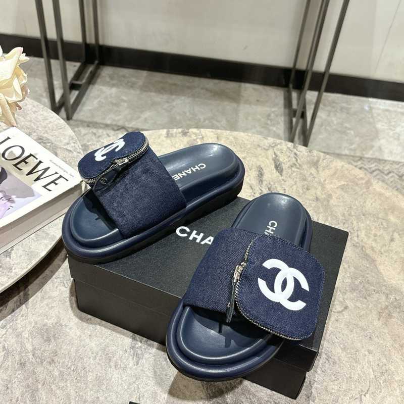 2025SS新品入荷シャネルサンダルミュール女着2506DSJ250-CH01001