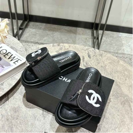 2025SS新品入荷シャネルサンダルミュール女着2506DSJ250-CH01003