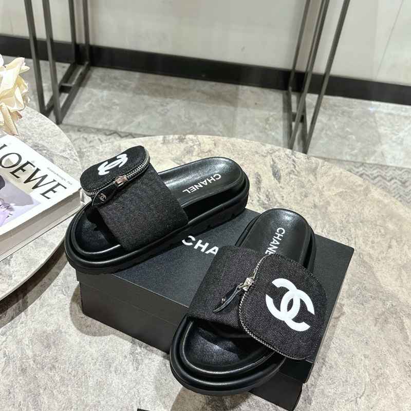 2025SS新品入荷シャネルサンダルミュール女着2506DSJ250-CH01003