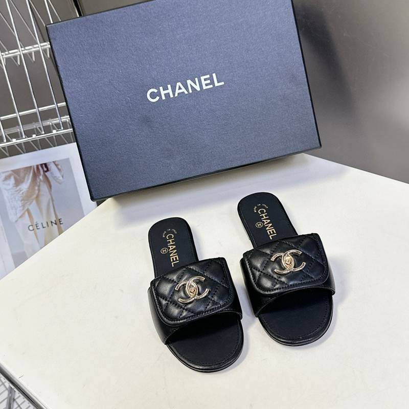 2025SS新品入荷シャネルサンダルミュール女着2506DSJ250-CH01020