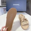 2025SS新品激安シャネルぺたんこサンダル女着2506DSJ250-CH01022