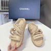 2025SS新品激安シャネルぺたんこサンダル女着2506DSJ250-CH01022