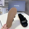 2025SS新品激安シャネルぺたんこサンダル女着夏2506DSJ250-CH01023