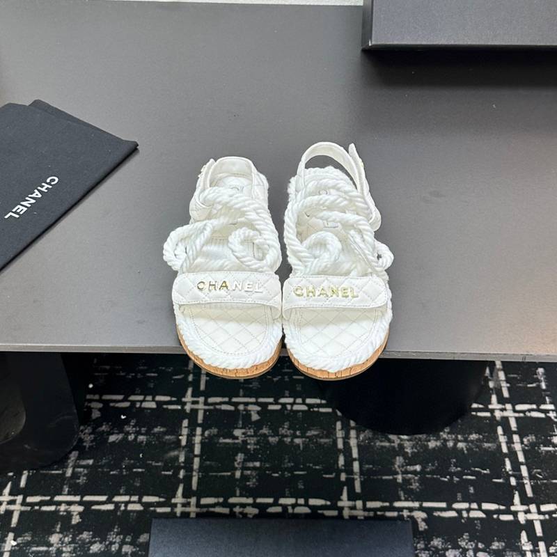 2025SS新品入荷シャネルサンダルミュール女着2506DSJ250-CH01038