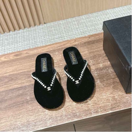 2025SS新品入荷シャネルサンダルミュール女着2506DSJ260-CH01004