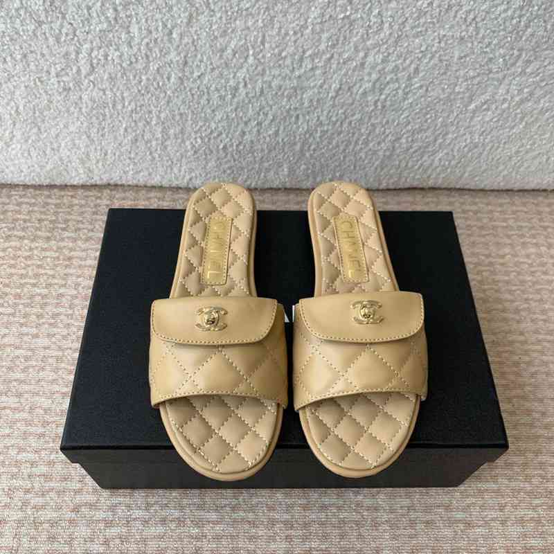 2025SS新品入荷シャネルサンダルミュール女着2506DSJ270-CH01008
