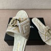 2025SS新品入荷シャネルサンダルミュール女着2506DSJ270-CH01011