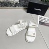 2025SS新品激安シャネルぺたんこサンダル女着夏2506DSJ280-CH01045