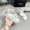2025SS新品激安シャネルぺたんこサンダル女着夏2506DSJ280-CH01045