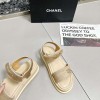 2025SS新品激安シャネルぺたんこサンダル女着夏2506DSJ280-CH01046