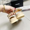 2025SS新品激安シャネルぺたんこサンダル女着夏2506DSJ280-CH01046