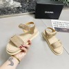 2025SS新品激安シャネルぺたんこサンダル女着夏2506DSJ280-CH01046