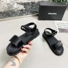 2025SS新品激安シャネルぺたんこサンダル女着夏2506DSJ280-CH01047