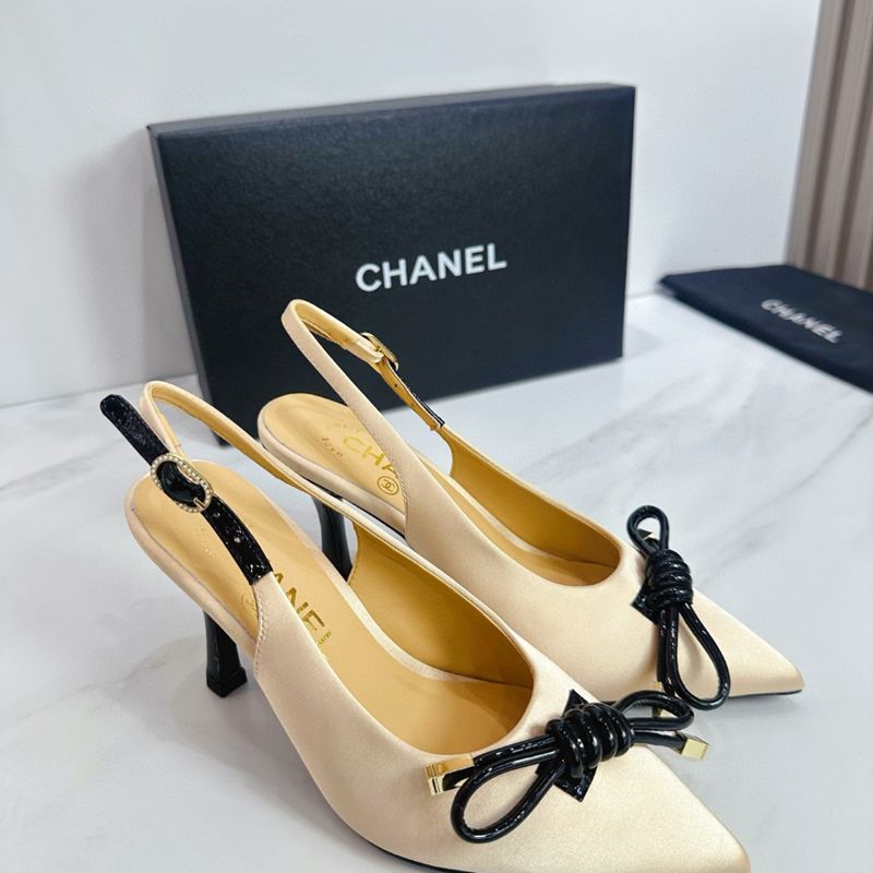 2025SS夏入荷シャネルハイヒールサンダル女着2506DSJ280-CH01052
