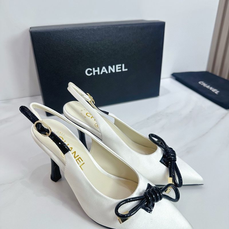 2025SS夏入荷シャネルハイヒールサンダル女着2506DSJ280-CH01053