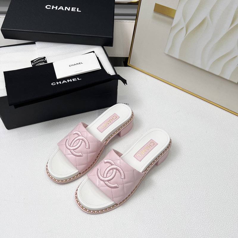 2025SS新品入荷シャネルサンダルミュール女着2506DSJ300-CH01042