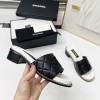 2025SS新品入荷シャネルサンダルミュール女着2506DSJ300-CH01043