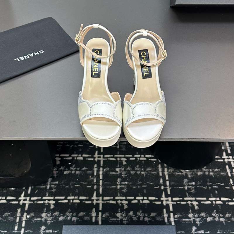 2025SS夏シャネルハイヒールサンダル女着2506DSJ320-CH01031