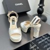 2025SS夏シャネルハイヒールサンダル女着2506DSJ320-CH01031