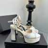 2025SS夏シャネルハイヒールサンダル女着2506DSJ320-CH01031