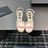 2025SS夏シャネルハイヒールサンダル女着2506DSJ320-CH01032