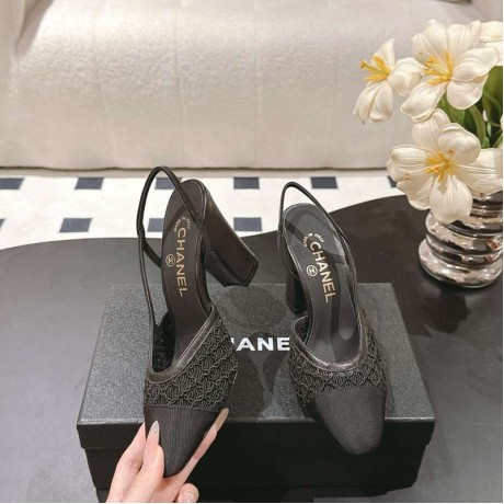 2025SS夏入荷シャネルハイヒールサンダル女着2506DSJ320-CH01075