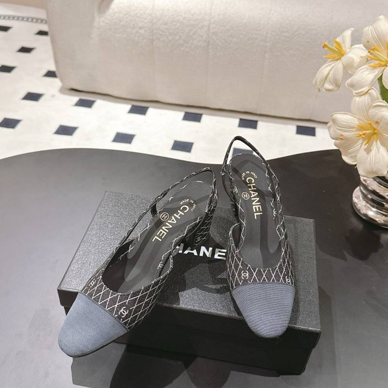 2025SS夏入荷シャネルハイヒールサンダル女着2506DSJ320-CH01078