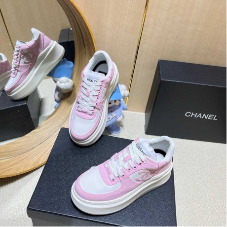 2025SS新品シャネルスニーカー-レースアップ女着2506DSJ320-CH0250