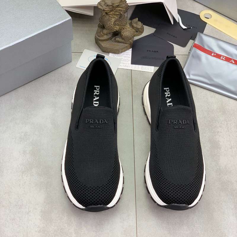 25SS靴通販プラダローファー-フラットシューズ男着2507DSJ290-PR002
