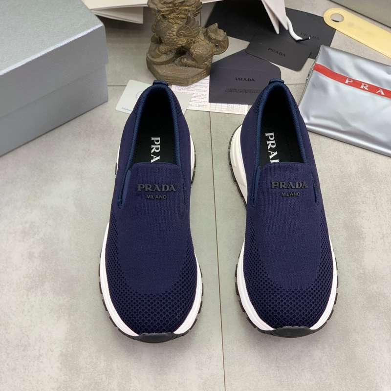 25SS靴通販プラダローファー-フラットシューズ男着2507DSJ290-PR005
