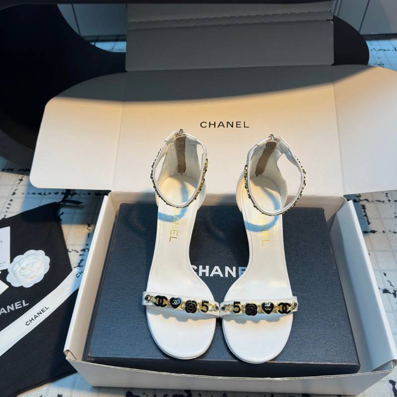 大人気定番商品靴シャネルハイヒールサンダル女着2507DSJ310-CH025