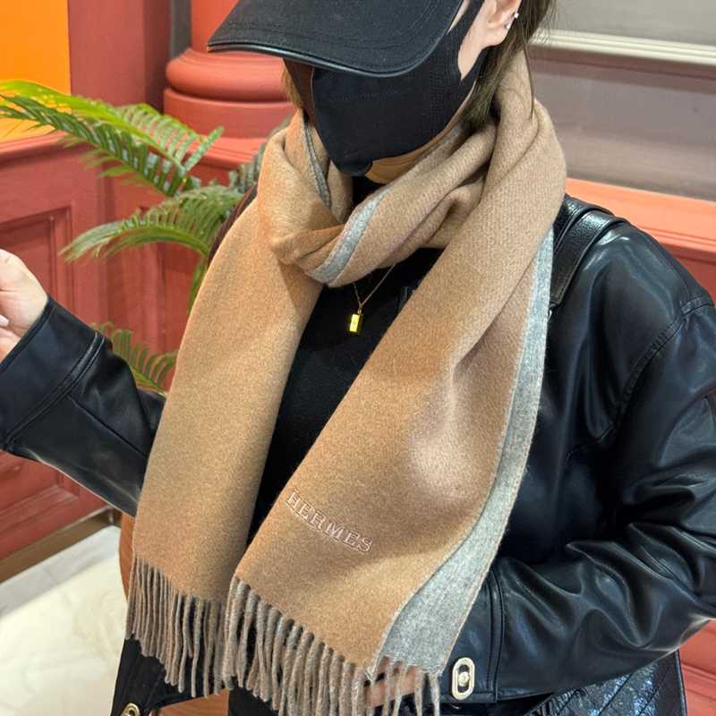 エルメス2024秋冬暖かマフラー-ショール2410PYJ140-HE088