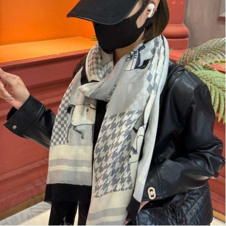 エルメス2024秋冬暖かマフラー-ショール2410PYJ185-HE083