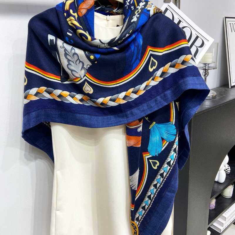 エルメス2024秋冬暖かマフラー-ショール2410PYJ220-HE066
