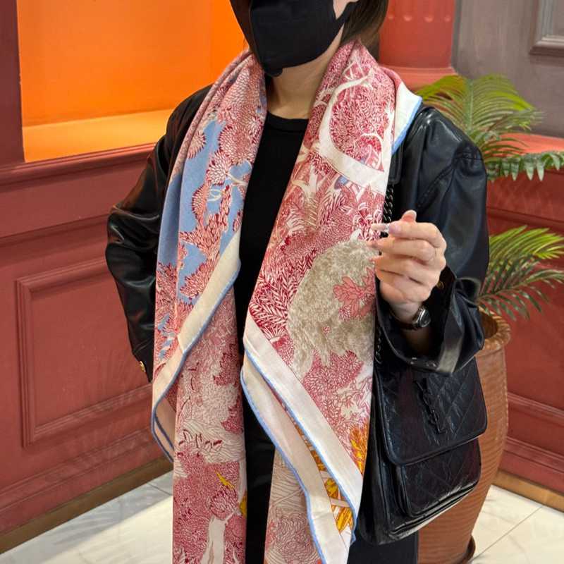 エルメス2024秋冬暖かマフラー-ショール2410PYJ220-HE082