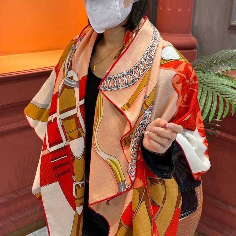 エルメス2024秋冬暖かマフラー-ショール2410PYJ220-HE086